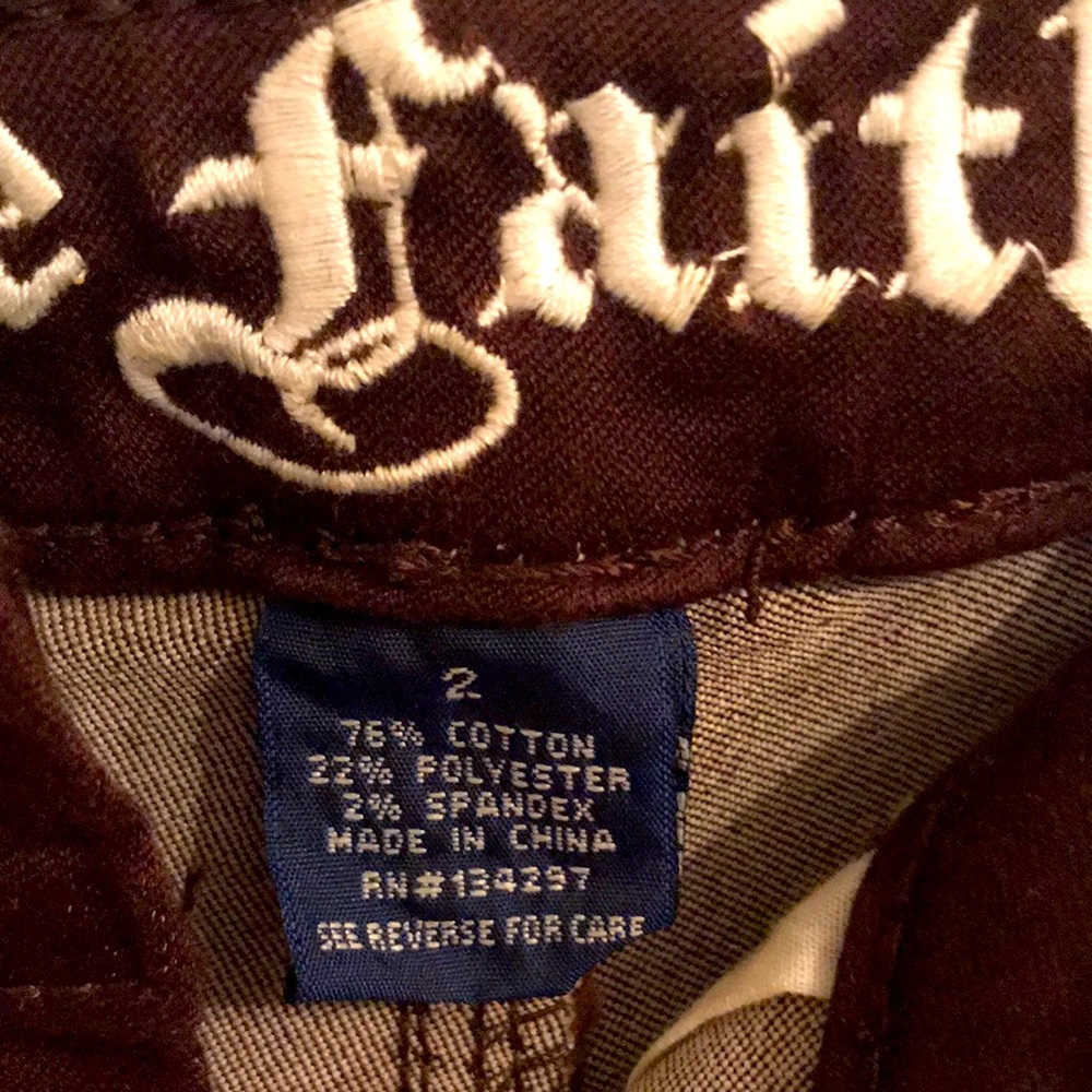 Blue Faith Pants - Picture 6 of 6